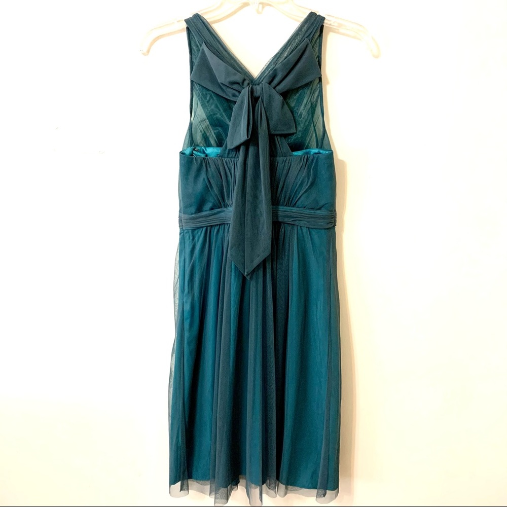 NWT Anthropologie Hitherto Party Dress Green Sz 4 - Picture 5 of 16